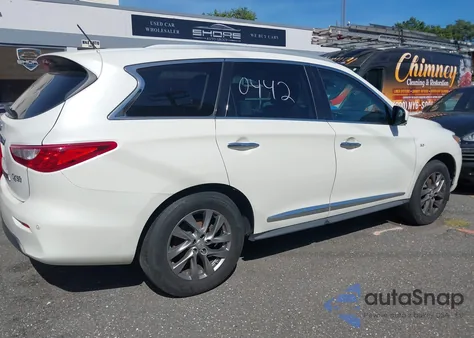 2015 Infiniti Qx60 из США, поврежденный, VIN 5N1AL0MM3FC540132